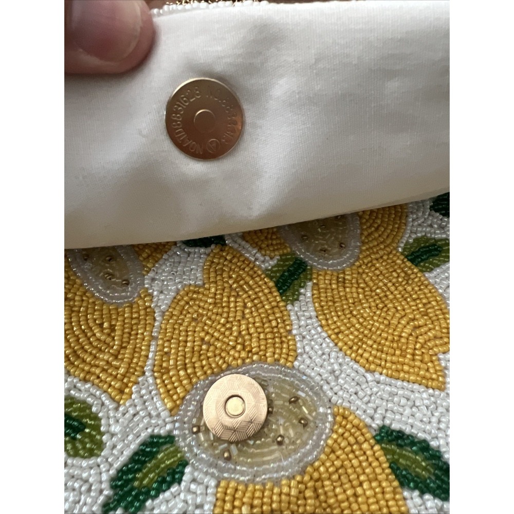 Beaded Lemon Clutch Bag Viral - Picture 5 of 11